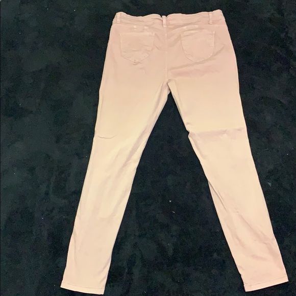 Pink ripped jeans - Picture 2 of 2